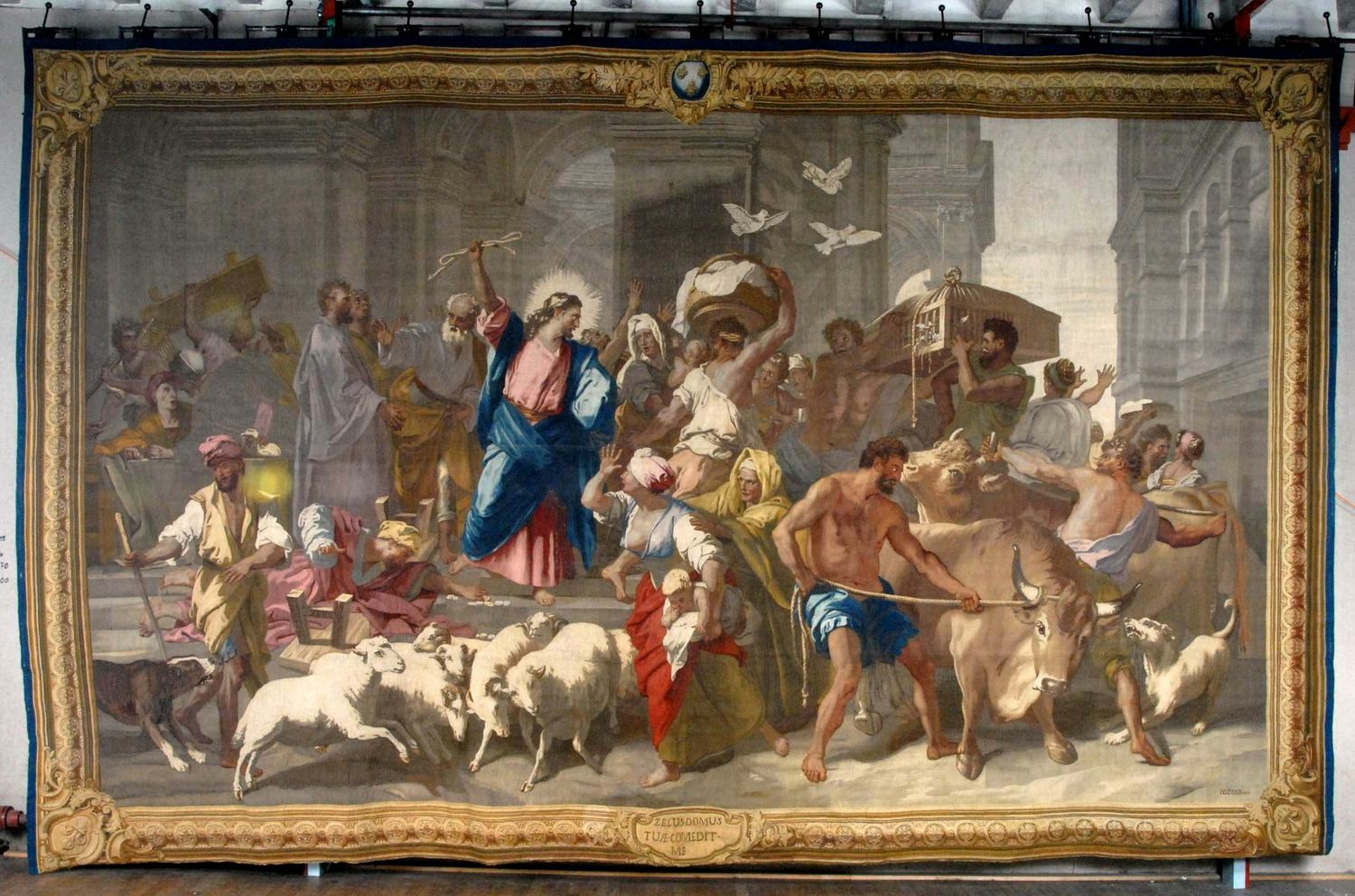 Jésus chassant les marchands du Temple ( Jésus chassant les marchands du Temple (